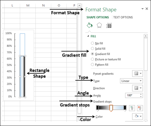 Insert Rectangular Shape