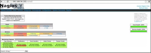 nagios 管理员