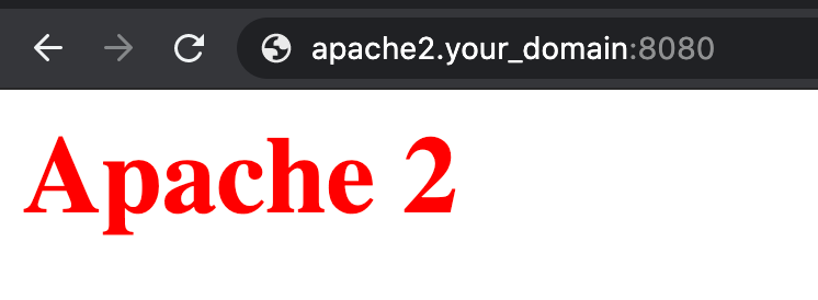 apache2 索引页