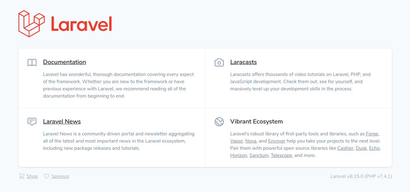 Laravel 登陆链接 - 基本应用 