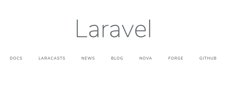 Laravel 启动页面